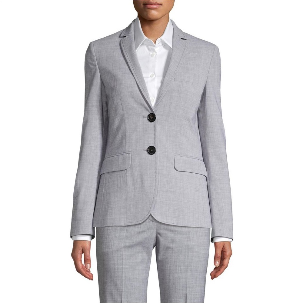 Women Piazza Sempione Scarlett Wool Blazer Nwt Sz 14